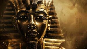 pharaohs-role-in-ancient-egyptian-religion: king tut mask