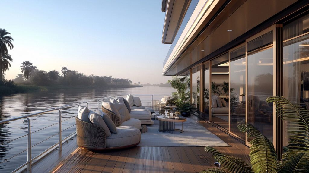 cruise along the nile river