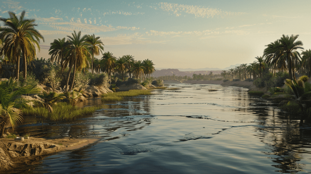 nile river: fertilizing ancient lands