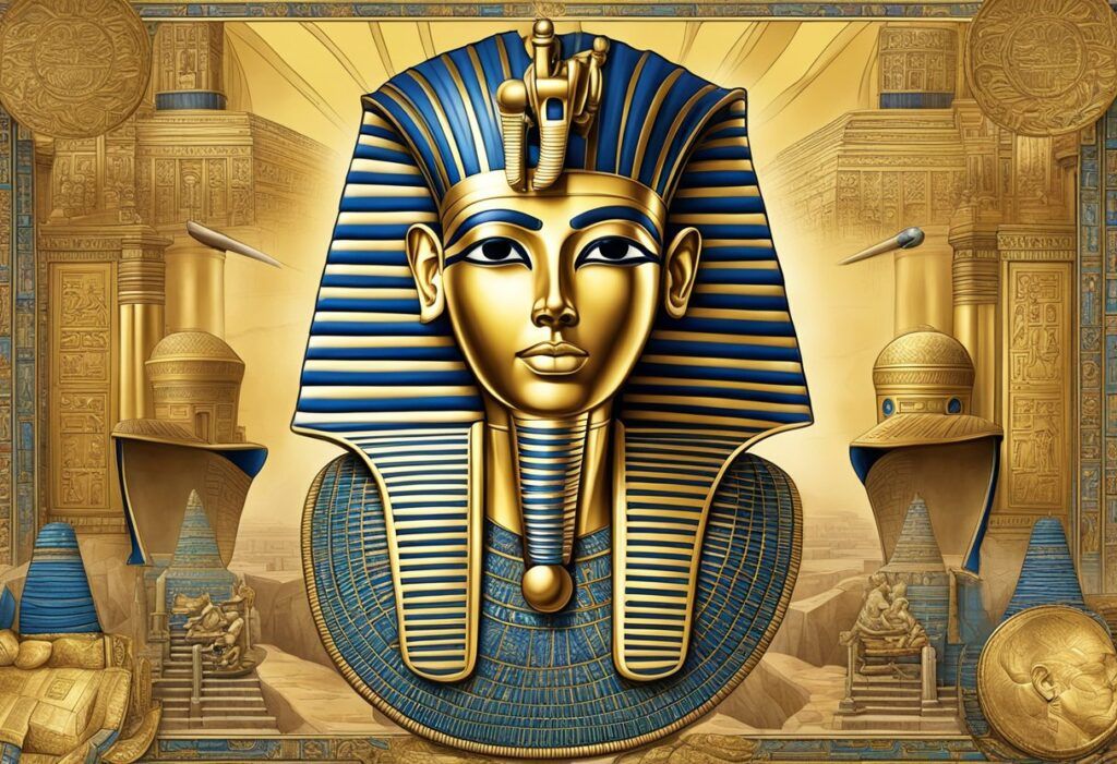 what were King Tut's greatest achievements - golden treasures, grand monuments, and a powerful empire